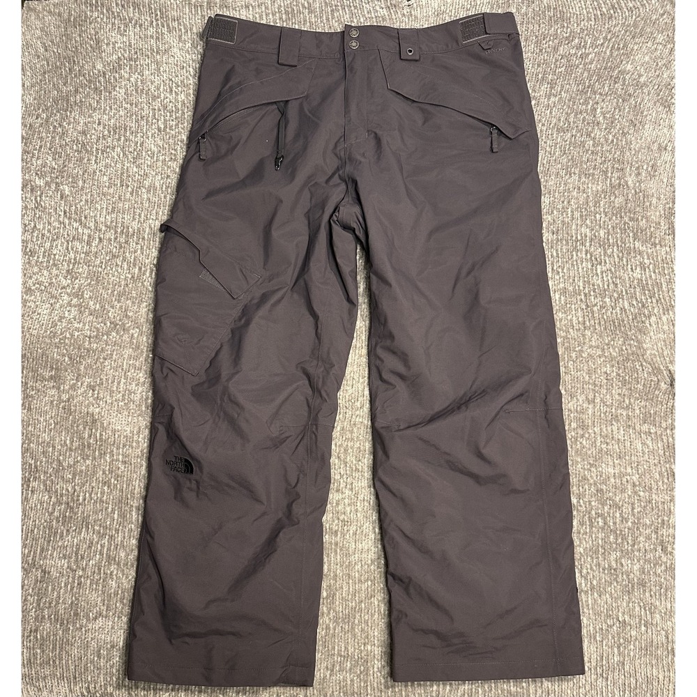 Black North Face Hyvent Cargo Ski Sknowboard Snow Pants Men's XL